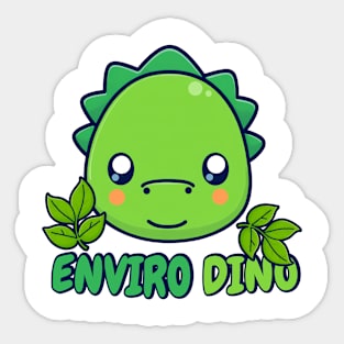 ENVIRO DINO Sticker